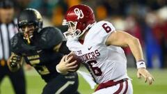 El quarterback Baker Mayfield de Oklahoma Sooners tuvo una actuaci&oacute;n destacada contra los Baylor Bears.