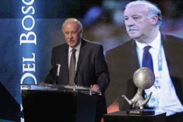 El entrenador español Vicente del Bosque.