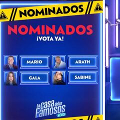 La Casa de los Famosos México: así quedó la tabla de nominados, tras la salvación | 25 de agosto