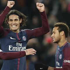 Cavani y los argentinos guían al PSG contra el Nantes