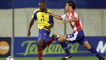 Colombia enfrenta Paraguay en las eliminatorias al Mundial 2002