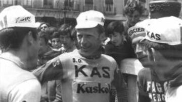 Gabica, en su etapa en el equipo KAS.