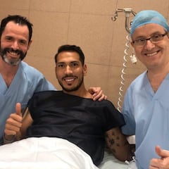 Ulloa, operado del cruzado