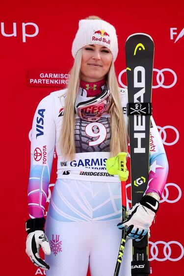 Lindsey Vonn lleva 80 triunfos en la Copa del Mundo