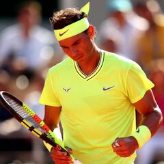 Resumen del Nadal - Goffin (6-1, 6-3, 4-6 y 6-3): Nadal supera las dudas y llega a octavos por 14ª vez