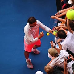 Nadal, contra el calor: "Voy a entrenarme bajo techo"
