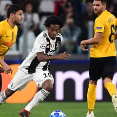 Cuadrado, una de las incógnitas de Allegri en Champions