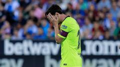 Messi, del lujo a las 28 pérdidas