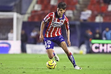  Jurgen Damm of San Luis  during the 4th round match between Atletico San Luis and Tigres UANL as part of the Torneo Clausura 2024 Liga MX at Alfonso Lastras Stadium on January 24, 2024 in Torneo, San Luis Potosi, Mexico.