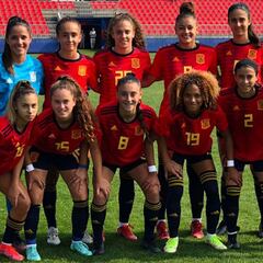 España Sub-17 se mete en la Ronda Élite tras golear a Islandia