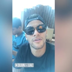 Neymar se divierte en Dubái mientras decide su futuro