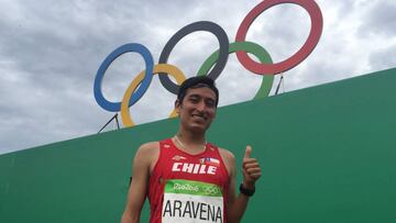 Víctor Aravena logró mejor tiempo chileno en maratón de Juegos Olímpicos