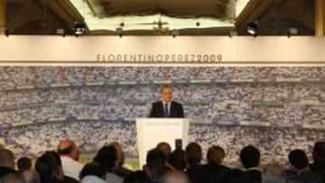 <b>REAL MADRID </b>Florentino Pérez.