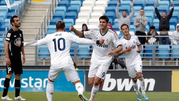 Jesé y Morata, con el Real Madrid.