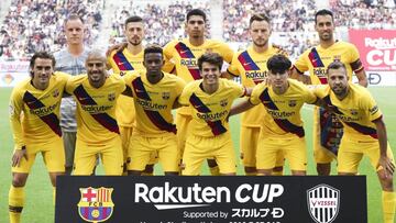El once titular del Barcelona ante el Vissel Kobe