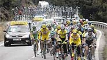 <b>HUBO FUGA</B>. A 22 km de meta se produjo la escapada decisiva.