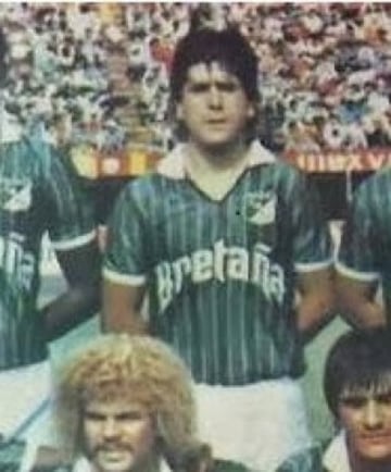 El volante defendió a Deportivo Cali el 1986.