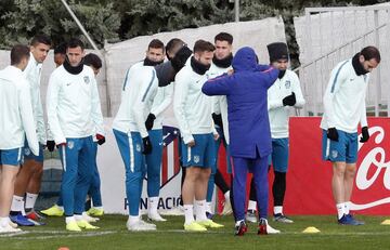 El Atlético se prepara para recibir al Borussia Dortmund