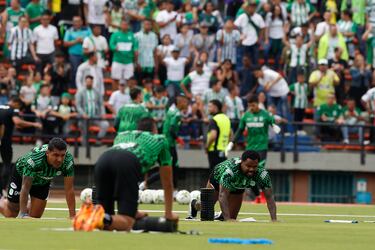 Atlético Nacional, entrenamiento en la Liga BetPlay