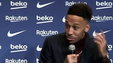 Era la pregunta más esperada y así salió del embrollo: 'Auba' y la famosa promesa del Madrid