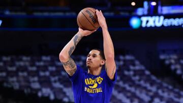 Juan Toscano, exjugador de los Golden State Warriors, ahora está en Los Angeles Lakers.