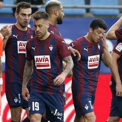 El Eibar mantiene sus opciones europeas a costa de Las Palmas
