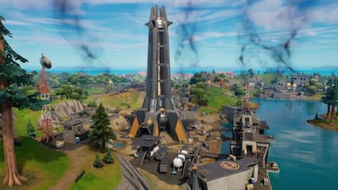 El Colisionador en Fortnite: así es la nueva zona