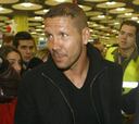 Simeone ya está en Madrid
