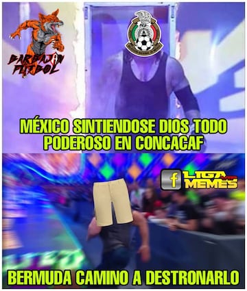 Los mejores memes del triunfo de México ante Bermudas