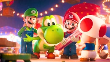 Yoshi en Super Mario Galaxy: la película
