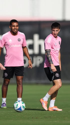 Messi e Inter Miami conocen los vestidores del Nu Stadium