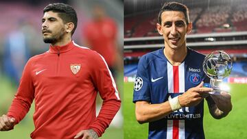 Éver Banega y Ángel Di María se lo ponen difícil a Scaloni