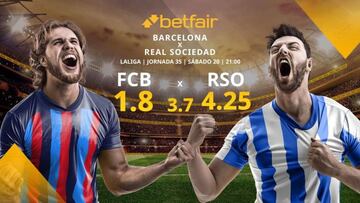 FC Barcelona vs. Real Sociedad: alineaciones, horario, TV, estadísticas y pronósticos LaLiga