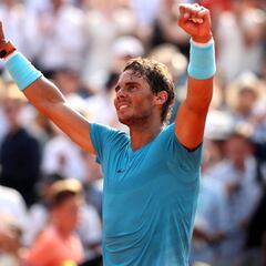 Nadal anula a Del Potro y repite final en Roland Garros