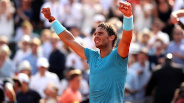 Nadal anula a Del Potro y repite final en Roland Garros