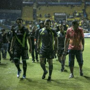 Partidos suspendidos por fenómenos naturales