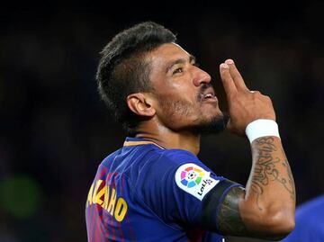 FC Barcelona's Brazilian player Paulinho.