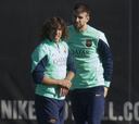 Puyol y Alves son baja ante el Athletic; vuelve Adriano
