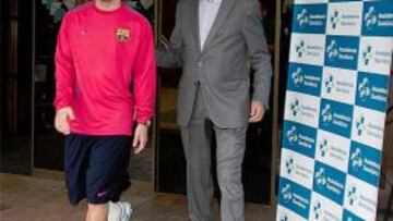 Messi inicia el trabajo de campo con sesiones de carrera continua