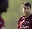 Cristiano Ronaldo y Pepe se entrenaron con normalidad