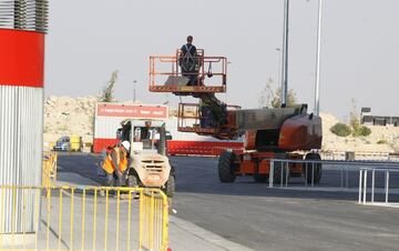 El Wanda Metropolitano sigue en obras