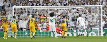 2-0. Cristiano Ronaldo marcó el segundo gol de penalti.