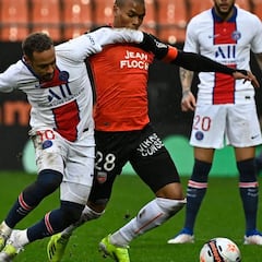Resumen del Lorient vs. PSG de Ligue1