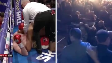 Esc¨¢ndalo en el boxeo: muerde a su rival en el abdomen y el p¨²blico se le echa encima