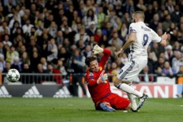 Benzema anotó el 1-0.