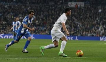 James fue titular en la victoria del Real Madrid ante Espanyol. Aprovechó otra oportunidad que le dio Zidane.
