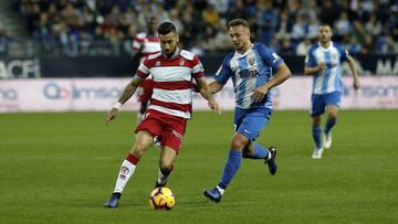 El Granada desnuda al Málaga el día que Al Thani volvió