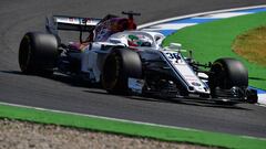 Giovinazzi en los FP1 de Alemania