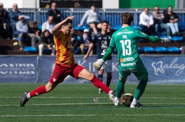 El ‘portero-jugador’ que cambió un partido: la arriesgada apuesta del Utebo