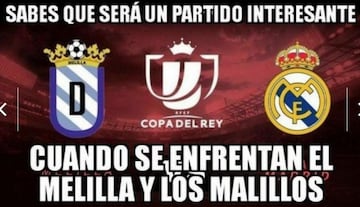 Los mejores memes de la goleada del Real Madrid al Melilla